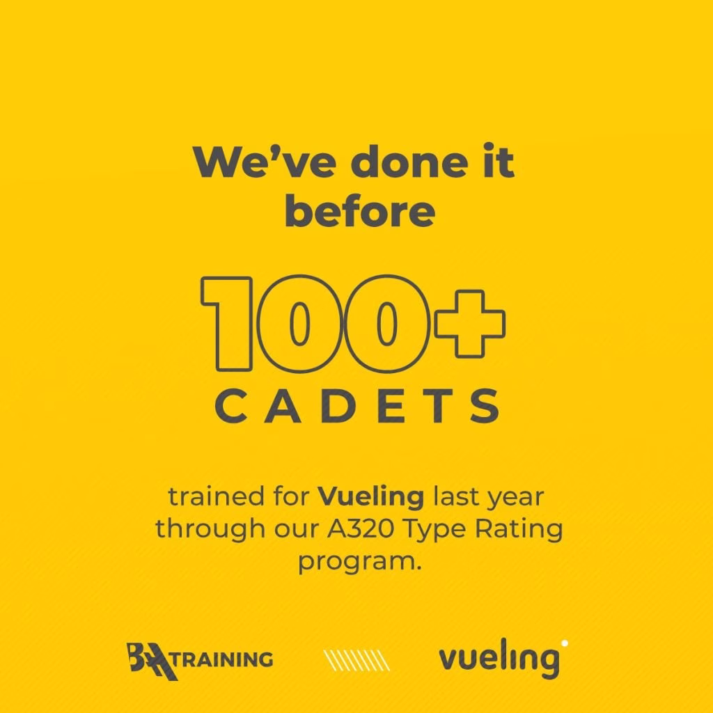 BAA Training Type Rating training for Vueling